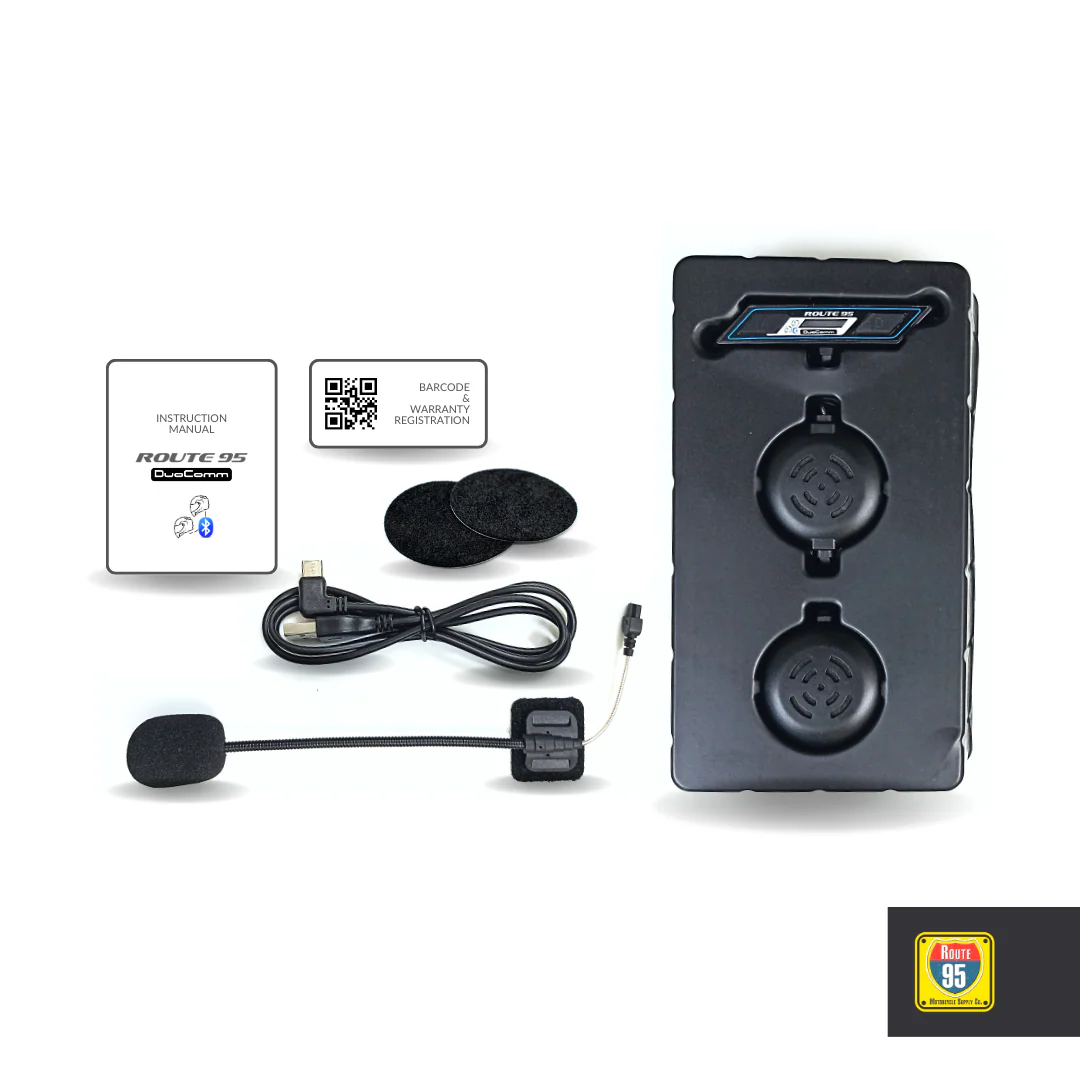 Route95 DuoComm Rider-to-Rider Helmet Intercom - Image 5